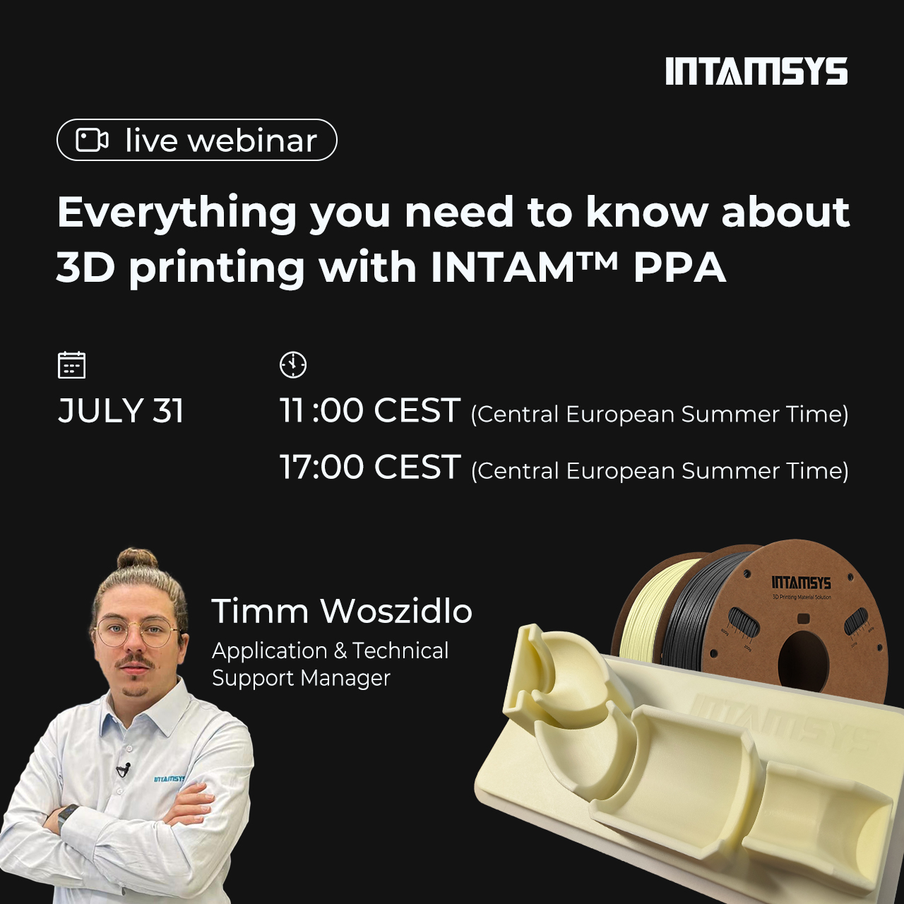 Introducing PPA: Everything you need to know about 3D printing with INTAM™ PPA